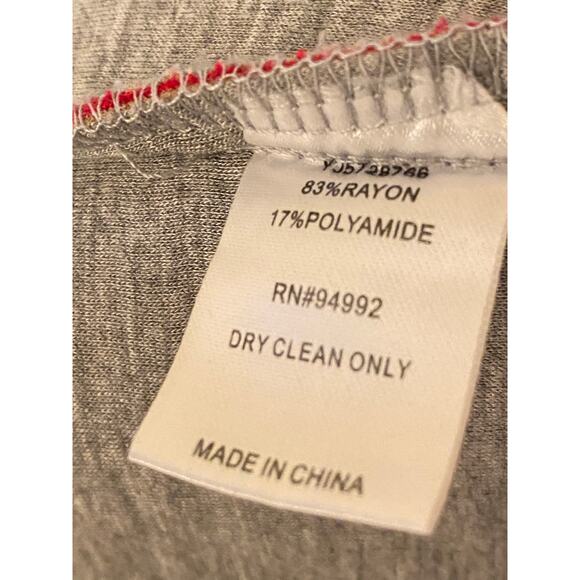 Patrizia Luca Milano Designer Coat, Striped Duster, Tunic Dress Red, Black, - Picture 8 of 9